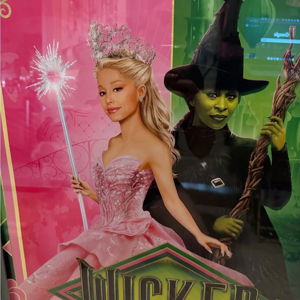 Wicked Poster approx 22” by 28”